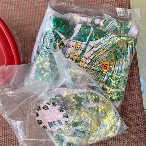 Unopened pool and drink floats